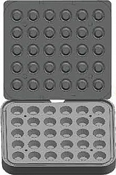 Форма для тарталетницы Kocateq DHTartmatic Plate 05