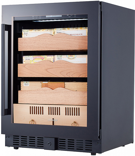 Сигарный шкаф Libhof BR-650 Black